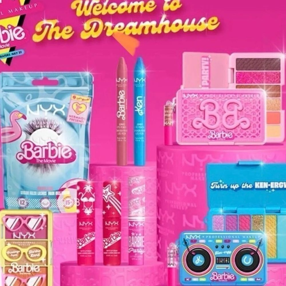 NYX Barbie Majrity Of The Set. Collectors item.